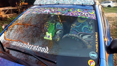 Full-Color Printed CUSTOM Windshield Banner