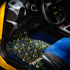 Car Floor Mat - AriZona Racing Icon Confetti