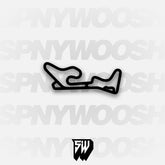 Abbeville France Race Circuit Track Decal