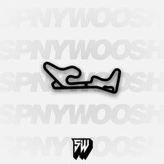 Abbeville France Race Circuit Track Decal