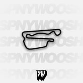Adams Motorsports Park Optional Course Track Decal