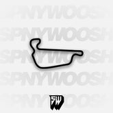 Adams Motorsports Park Standard Course Track Decal