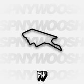 Adelaide Street Circuit Track Decal