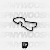 Belle Isle Grand Prix Track Decal