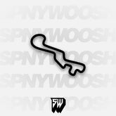 Bondurant Briggs & Stratton Karting Complex Track Decal