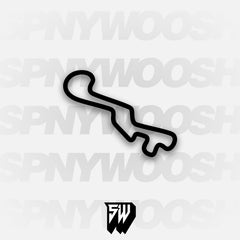 Bondurant Briggs & Stratton Karting Complex Track Decal