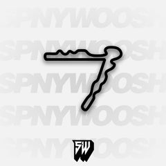 Bondurant Mondo Track Decal