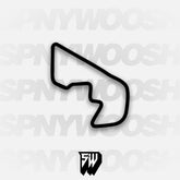 Brainerd Int'l Raceway Donnybrooke Course Track Decal