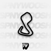 Brands Hatch GP Circuit Track Decal