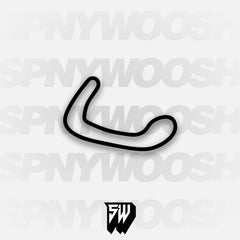 Brands Hatch Indy Circuit Track Decal