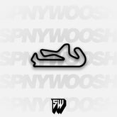 Algarve International Circuit with Chicane Track Decal