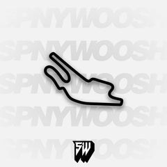 Bugatti Circuit at Le Mans Track Decal
