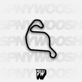 Calabogie Motorsports Park East Circuit Track Decal