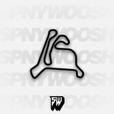 Calabogie Motorsports Park Pro Circuit Track Decal