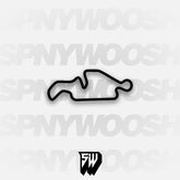 CalSpeed Karting Classico Course Track Decal