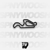 CalSpeed Karting Nuovo Course Track Decal