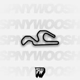 CalSpeed Karting Sportivo Course Track Decal