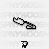 Castrol Raceway Track Decal