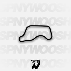 Chang International Circuit Course B Track Decal