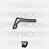 Chang International Circuit Course D Track Decal