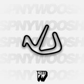 Anglesey Circuit International GP Track Decal