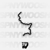 Chasing the Dragon Hill Climb Track Decal