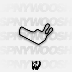 Chayka Circuit Track Decal