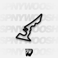 Circuit of the Americas Track Decal