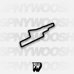 Coronado Speed Festival Track Decal