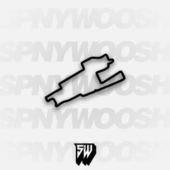Detroit Grand Prix 1988 Track Decal