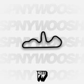 Dijon-Prenois GP Circuit Track Decal