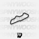 Donington Park National Circuit Track Decal