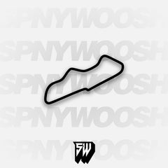 Donington Park National Circuit Track Decal