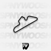 Dubai Autodrome Club Course Track Decal