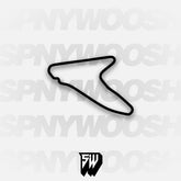 Dubai Autodrome Hill Handling Course Track Decal