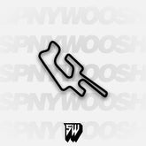Eagles Canyon Raceway Track Decal