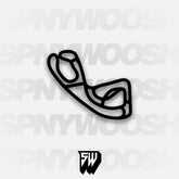 Englishtown Raceway Park (Old Bridge Township) Full Layout Track Decal