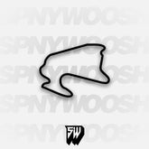 EuroSpeedway Lausitz 3.2km Circuit Track Decal