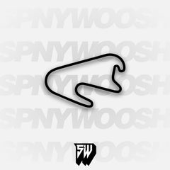 EuroSpeedway Lausitz 3.4km T1 Circuit Track Decal