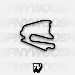EuroSpeedway Lausitz 4.3km Circuit Track Decal