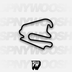 EuroSpeedway Lausitz 4.5km Circuit Track Decal