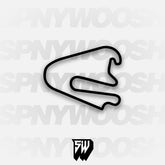EuroSpeedway Lausitz 4.5km T1 Circuit Track Decal