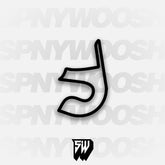 EuroSpeedway Lausitz Handling Course Track Decal