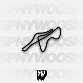 Fiorano Circuit Track Decal