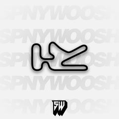 Florida International Rally & Motorsport Park Kart Track Track Decal