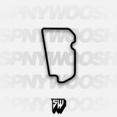 G2 Motorsports Park East Track Track Decal