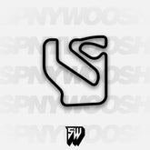 G2 Motorsports Park West Track Track Decal