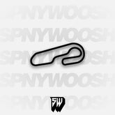 Gateway Motorsports Park Road Course Track Decal