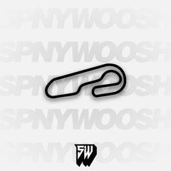 Gateway Motorsports Park Road Course Track Decal