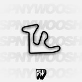 GingerMan Raceway Track Decal